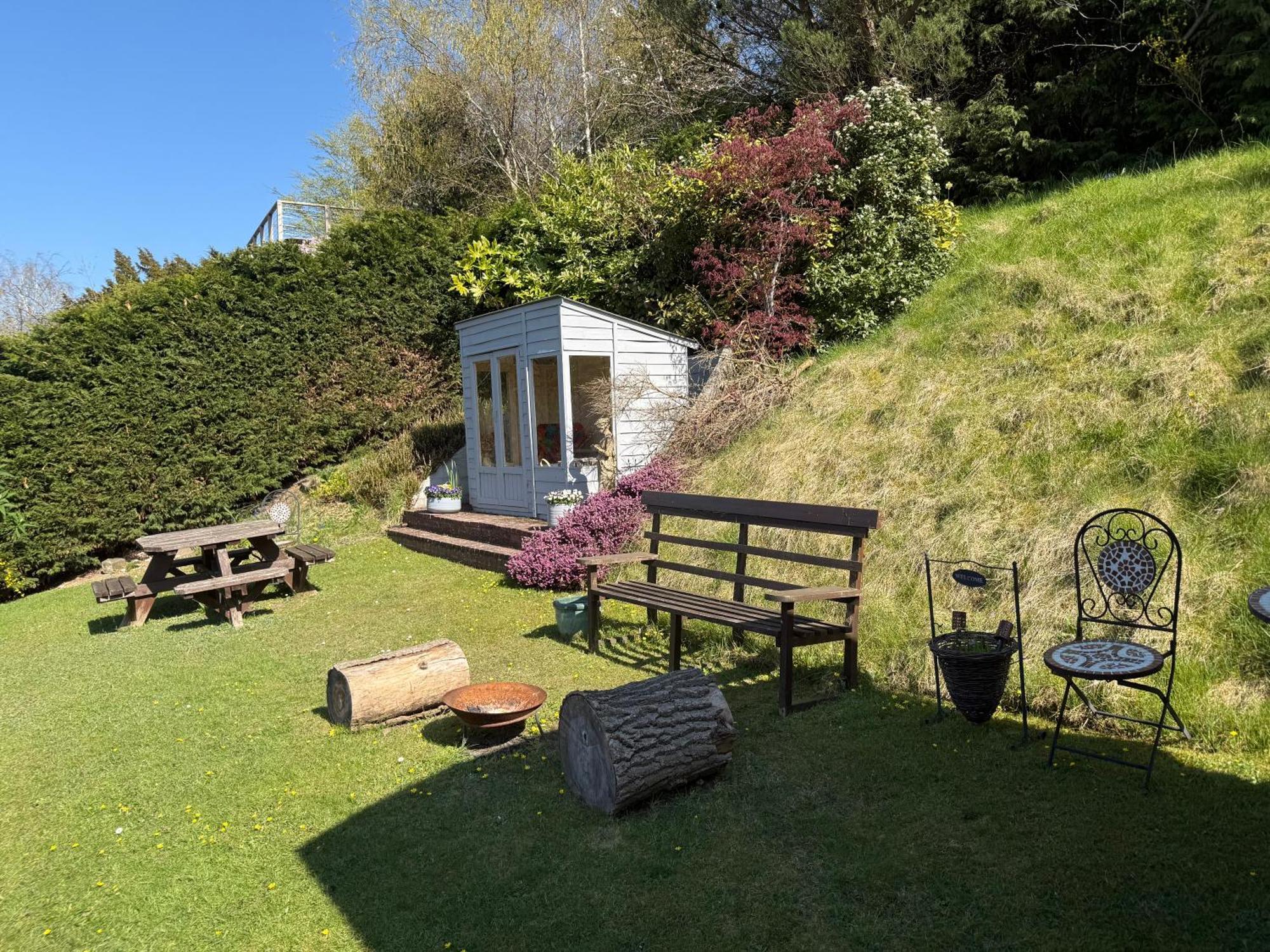 Hilltop Hut Church Stretton Eksteriør bilde